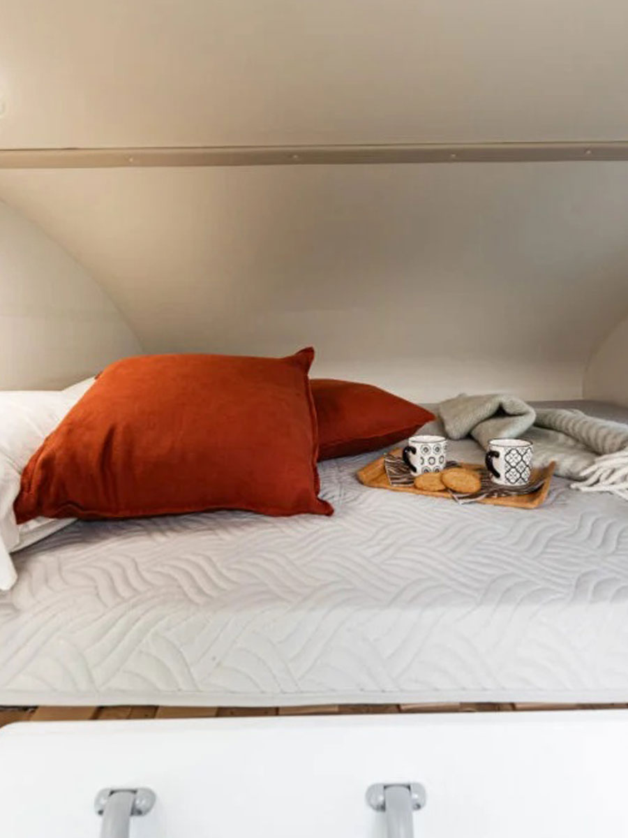 Más espacio para dormir